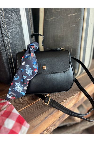 ESNEVA Women's Stylish Design Envelope Model Colorful Fabric Piece Detailed Hand and Shoulder Bag