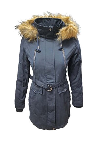 Bellisima Tmberline Tb3439 Kadın Gabardin Kapüşonlu İçi Kürklü Mont - Tb3439 ...