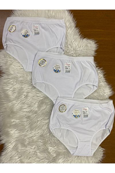 skycott 3 Pieces Women's Straight High Waist Recovery Elastic Luxury Kilot