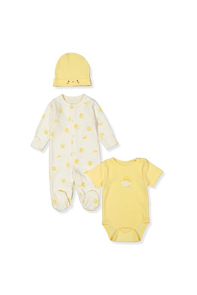Bebetto 3-Piece Romper Set - Baby Set