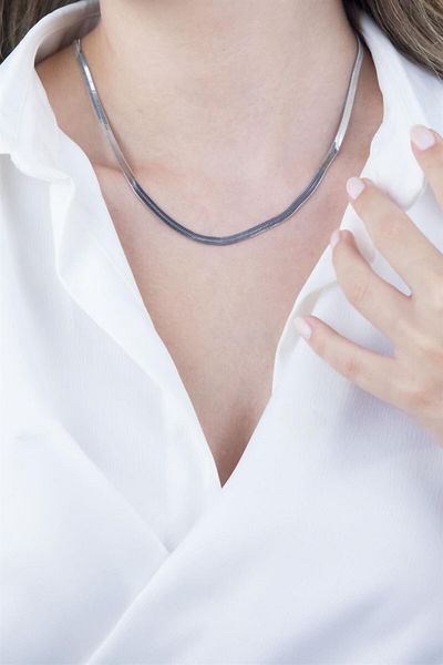 Sose Moda Steel Silver Color Italian Chain