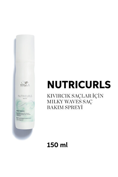 Wella Professionals Nutricurls Milky Waves Bukle Belirginleştirici ve Besleyi...