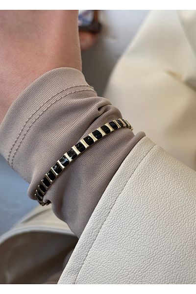 KİLİGİSTANBUL Black Mini Bracelet