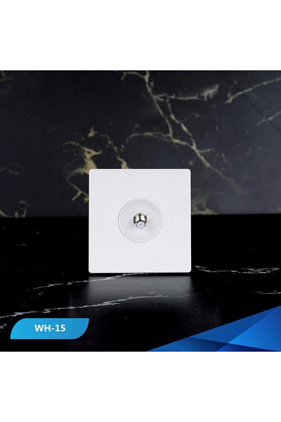 Btm White wooden TV socket -6 pieces