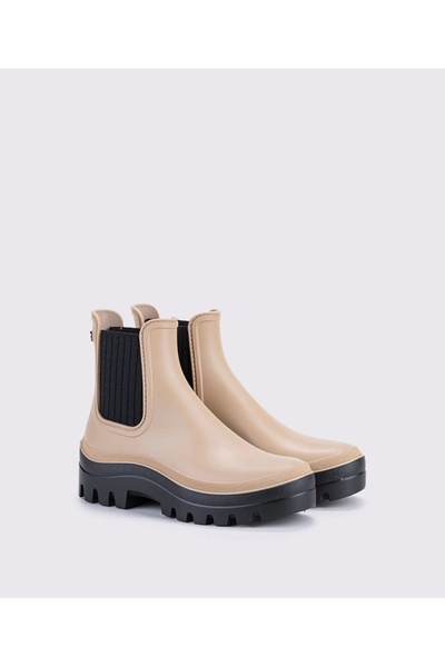 IGOR W10280 Soul Black Rain Boots Beige
