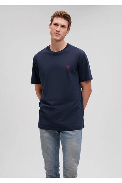 Mavi Ανδρικό μπλουζάκι Anthracite M067074-33207 Crew Neck