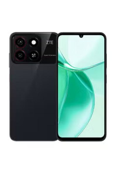 ZTE هاتف Blade A35 ثنائي الشريحة باللون الأسود النجمي 2+4 جيجا بايت رام 64 جيجا بايت 4G - إصدار الشرق الأوسط