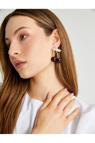 Koton Cherry Earrings Dangle