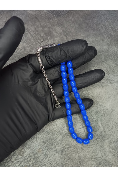 Mos Tespih Kapsül Toz Kehribar Tesbih