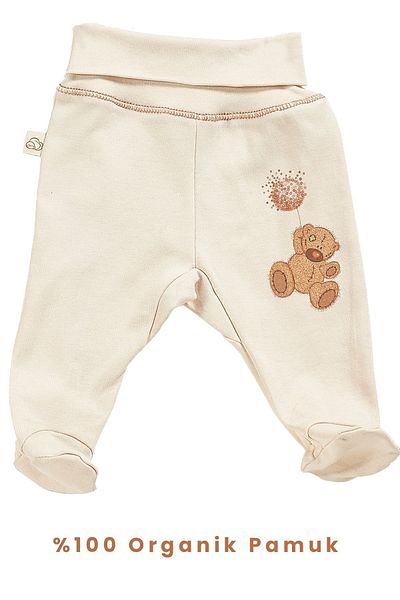 tinylamb Fluffy Bear Unisex 10 Pieces - 100% Cotton Organic Hospital Discharge Set