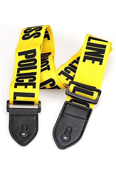 LongMoon RJGPOLICE Gitar Askısı (132 cm) Police Line