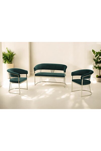 Rozexi Rio Çay Seti Takımı Koltuk Takımı Oturma Odası Kafe Antre Hol Ofis 2+1...