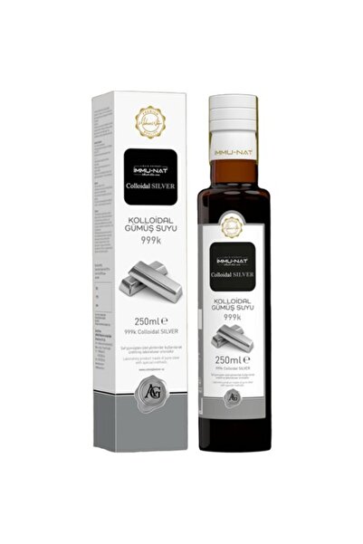 İmmu-Nat İmmunat Immunat Kolloidal Gümüş Suyu 10 Ppm 250 ml Immu-nat