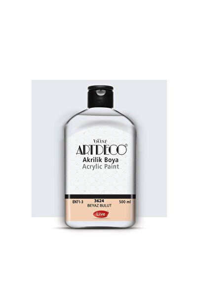 Artdeco Akrilik Boya 500ml Beyaz Bulut 3624