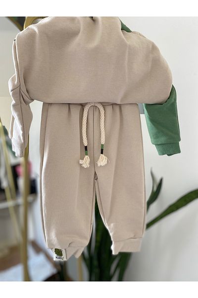 Miniworld Minikoza Bear Patterned Sweat Suit