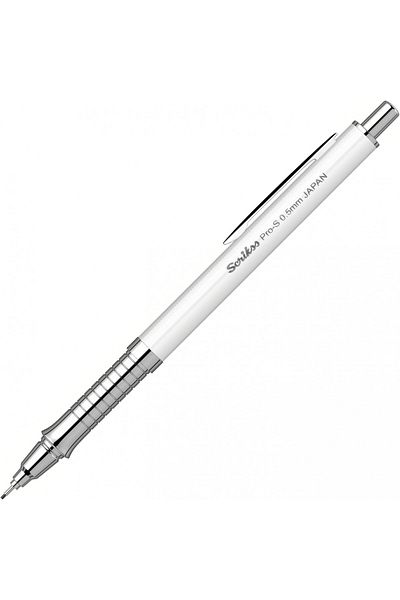 Scrikss Pro-s 0.5mm White Mechanical Pencil