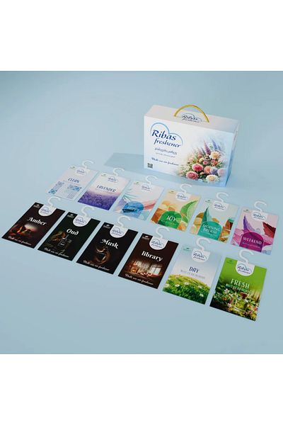 Ribas Collection Ribas Fresher Multi-Purpose Air Freshener Bag - 12 Mix Scents