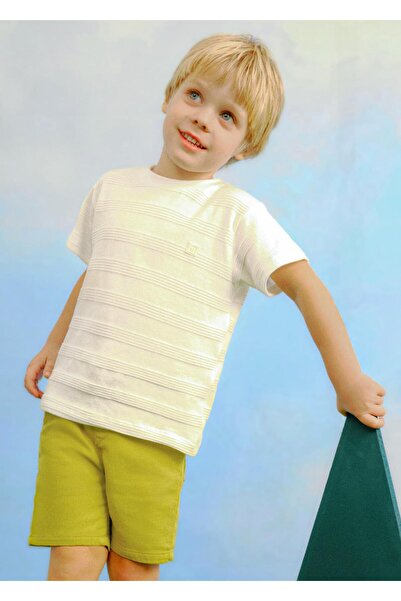 MAYORAL Момчешки плетени шорти, жълти