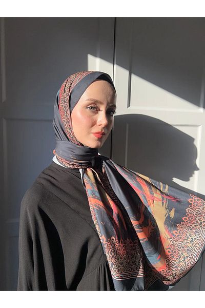Modakaşmir ŞAL DE MĂTASE MEDINA CU MODEL ABSTRACT