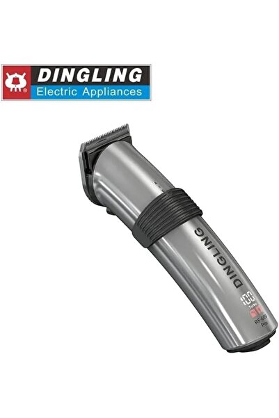 Dingling RF-609 PRO Hair Clipper - Professional Barber Trimmer - USB Type C Rechargeable - Black - U