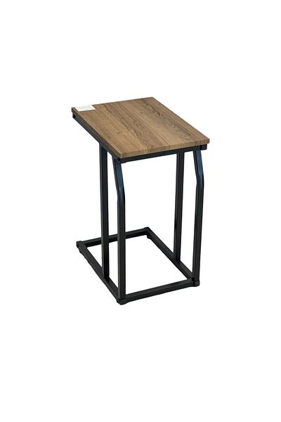 TrentonGCC Modern Side Table – Compact & Stylish Serving Table - Brown