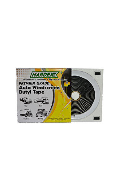 HARDEX Şerit Far Cam Macunu Butil 7,9X7,9mm 4,57Mt