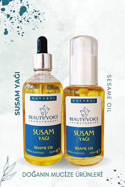 Katkısız Soğuk Sıkım Susam Yağı 200ml | Katkısız Ve Saf 2li Set