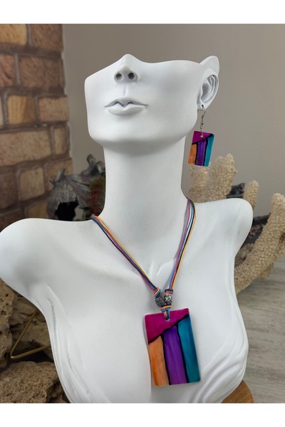 SEDEF TAKI Kolye ve küpe takım