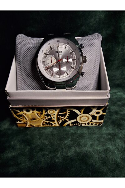 Choppers SPORTİF GÜMÜŞ RENGİ ERKEK KOL  SAATİ