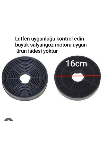 Alveus Davlumbaz Karbon Filtre Mod 3000 modeli(Dikkat bu ürün içten montajlı ...