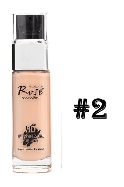 Rose Yoğun Kapatıcı Fondöten 02