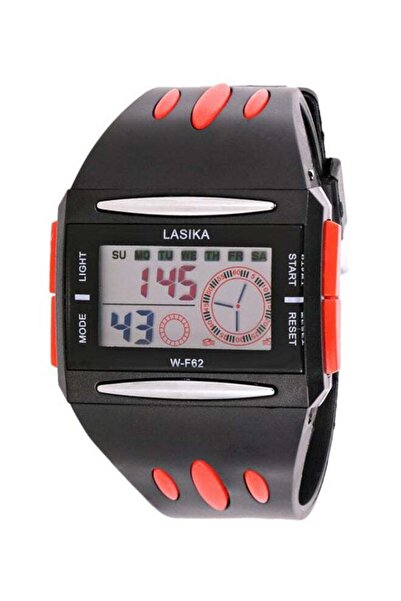 Lasika ساعة رقمية كاجوال من البولي يوريثين WF062-RB