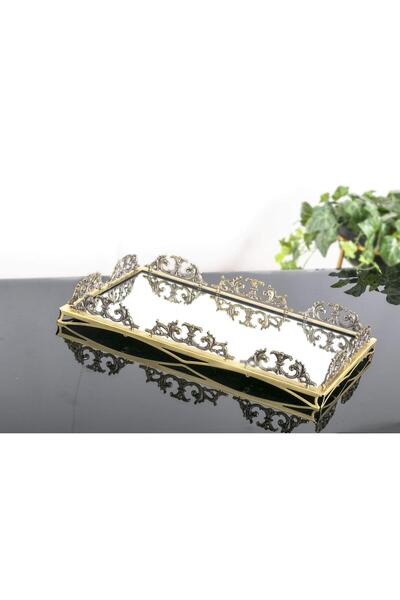 BULUTHOMEAKSESUAR KLASİK TEPSİ 60X38 CM ANTİK
