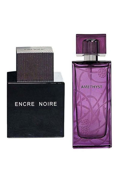 Lalique Encre Noire And Amethyst Gift Set ( EDT 100 Ml, EDP 100ml