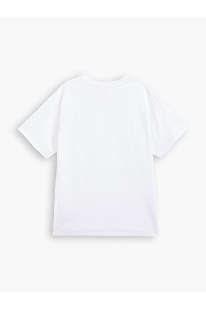 Levi's Men's Vintage Cycling Collar White T-Shirt A0637-0000