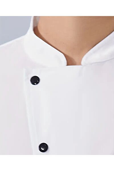 Butik Men's White Cheef Cooking Jacket
