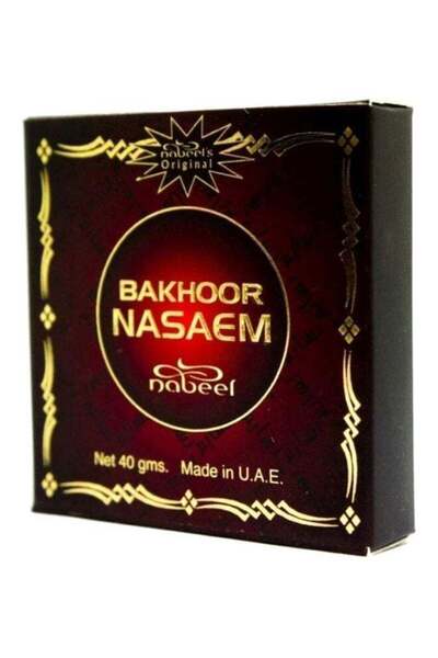 Nabeel بخور النسيم المنزلي بخور بني 40 جرام