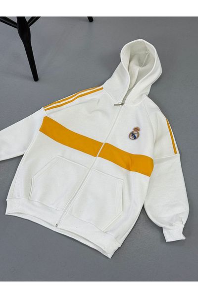 Sentinel R. Madrid Embroidered Premium Zippered Sweatshirt (Brand Logo)