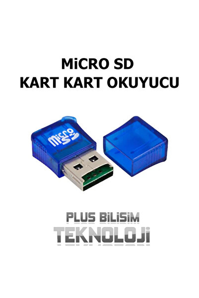 OEM Micro Sd Kart Okuyucu, TF Kart Okuyucu USB 2.0 (Mini Boyut) Plus Bilişim