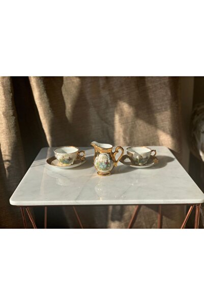 BMARBLE Mermer Sehpa (Muğla Mermeri)