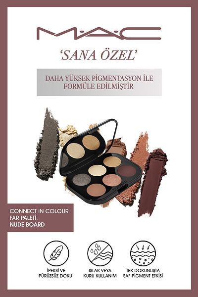 M.A.C 6-Piece Highlighter Palette Offering a More Lasting Effect with its Renewed Formula - NUDE BOARD