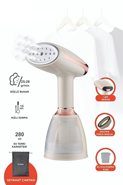 Yenilig Beyaz Buharlı Kırışık Giderici 1500w Taşınabilir Seyahat Boy Dikey Ütü