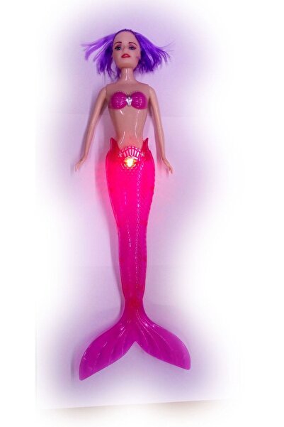 metaş oyuncak kartelada ışıklı deniz kızı oyuncak bebek.Okyanuslar prensesi .