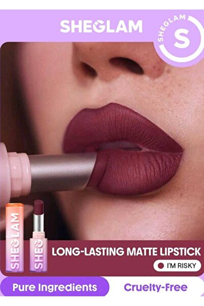 SHEGLAM MAT RUJ, DYNAMATTE BOOM LONG-LASTİNG MATTE LİPSTİCK