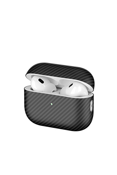 Başkenttekno حافظة سماعة أذن من ألياف الكربون لجهاز Airpods Pro 2 Airbag 43 600D