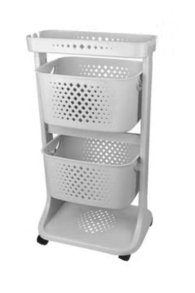 Titiz Two-Tier Kitchen Baskets Organizer Set