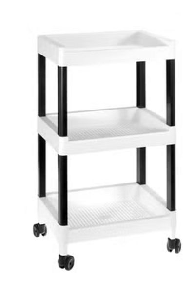 Generic CART 3 BASKETS WHITE