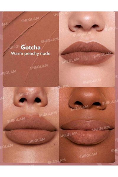SHEGLAM Matte Lips, Dynamatte Boom Long-Lasting Matte Lipstick