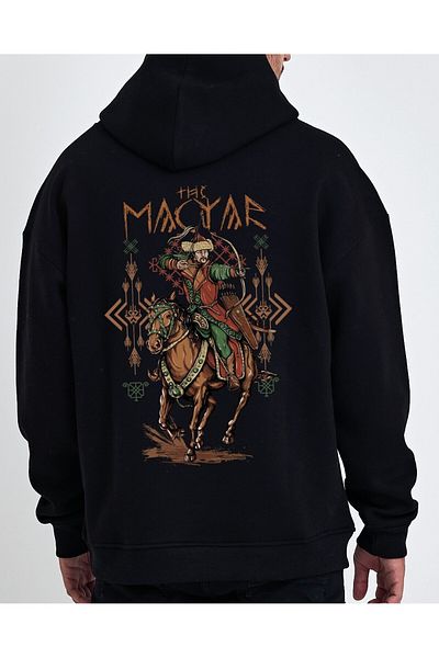 VEK Magyar Oversize Hooded Sweatshirt