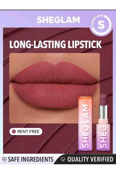 SHEGLAM MAT RUJ, DYNAMATTE BOOM LONG-LASTİNG MATTE LİPSTİCK